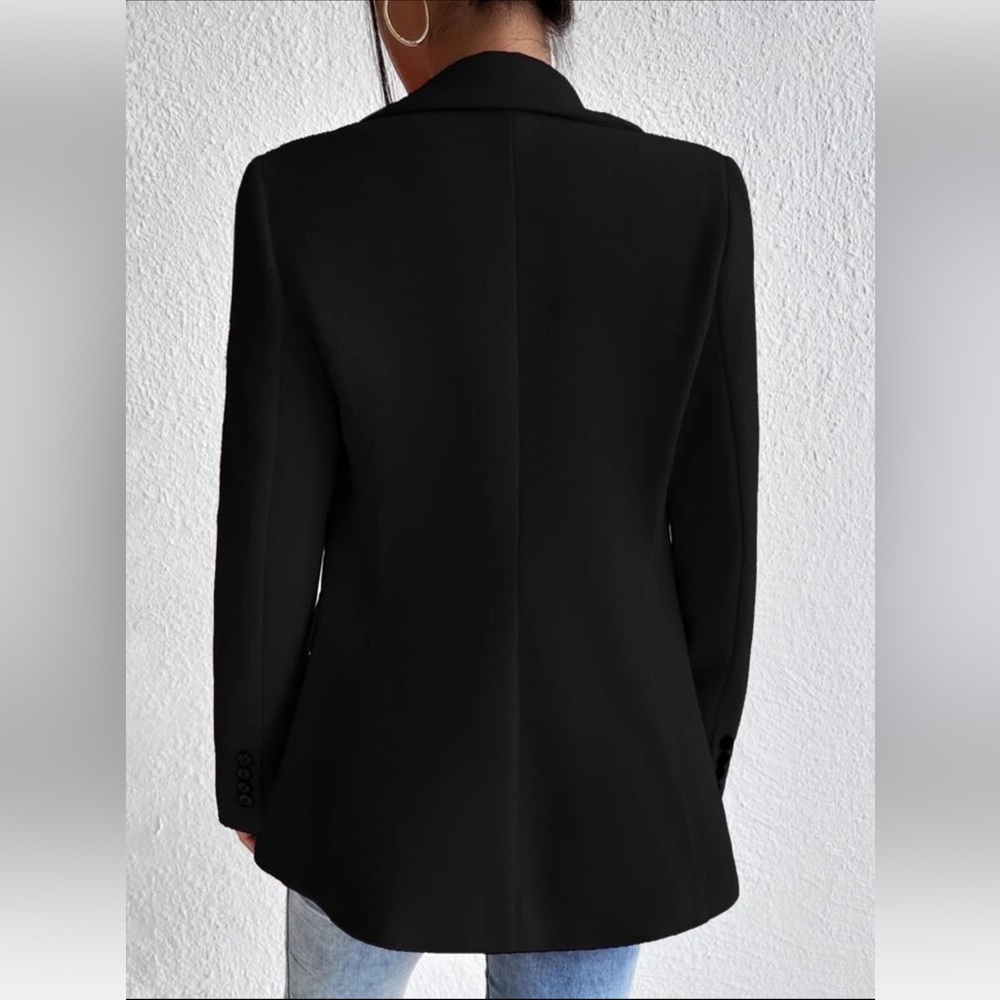 Sergio Hudson x Target 🎯 fitted Black Ladies Blazer - Picture 3 of 7